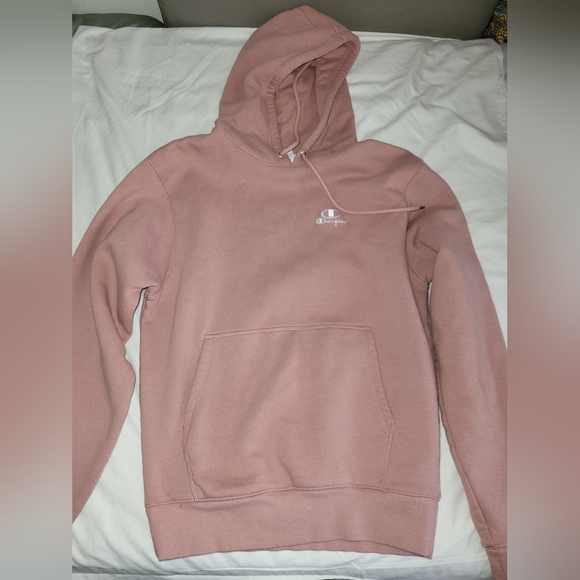 Champion Men's Dusty Pink Hoodie - Picture 1 of 3